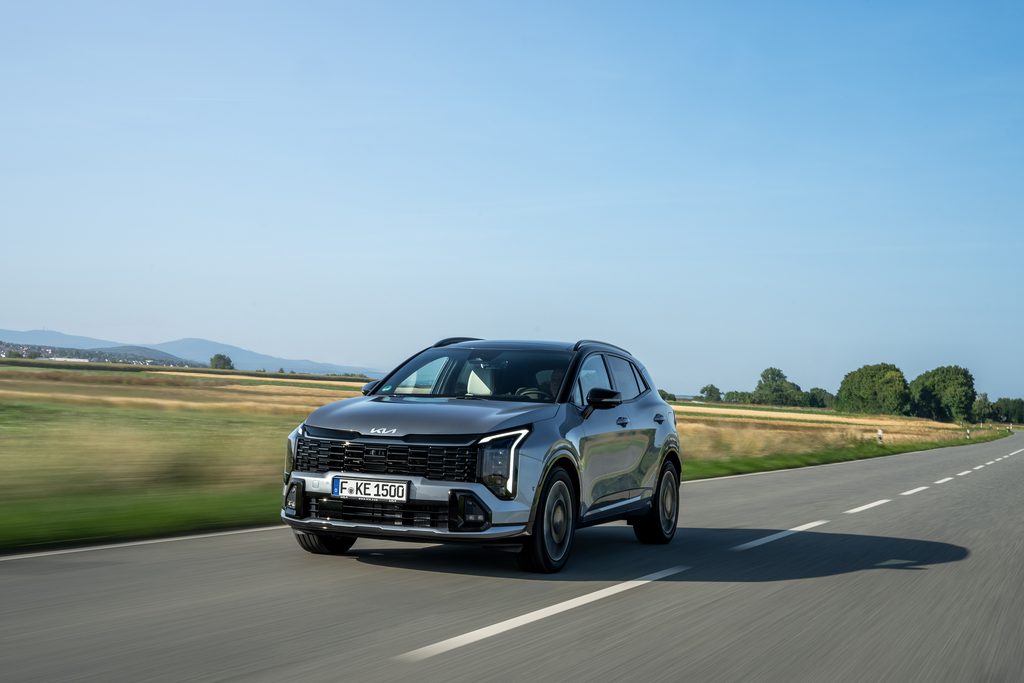 Kia Sportage országúton